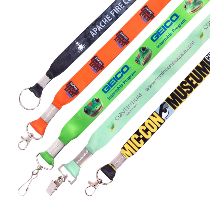 ''SDP1175353 1'''' Polyester Dye Sublimated LANYARDs''